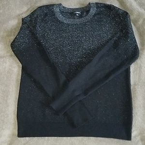 EXPRESS LARGE FITTED CREW NECK SWEATER